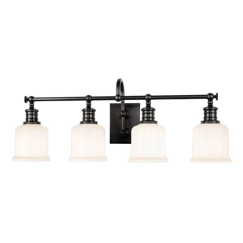 Hudson Valley 1974-OB Four Light Bath Bracket, Old Bronze