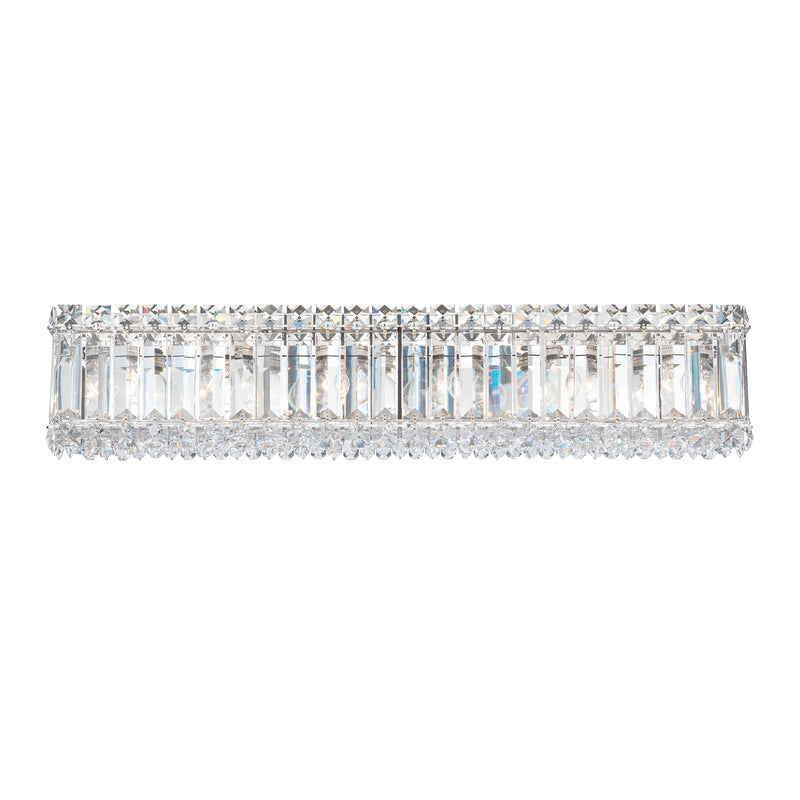 Schonbek 2224A Six Light Bath Vanity, Stainless Steel