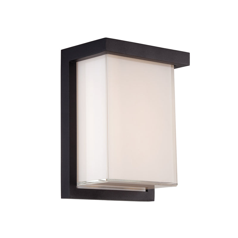 Modern Forms WS-W1408-BK LED Outdoor Wall Sconce, Black
