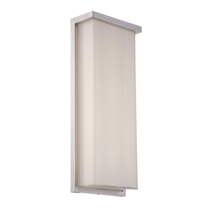 Modern Forms WS-W1420-AL LED Outdoor Wall Sconce, Brushed Aluminum