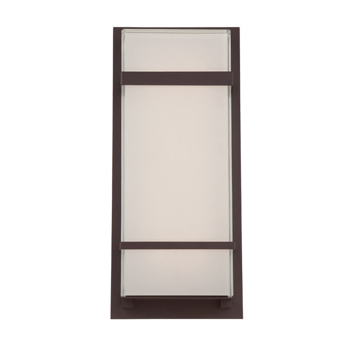 Modern Forms WS-W1616-BZ LED Outdoor Wall Sconce, Bronze
