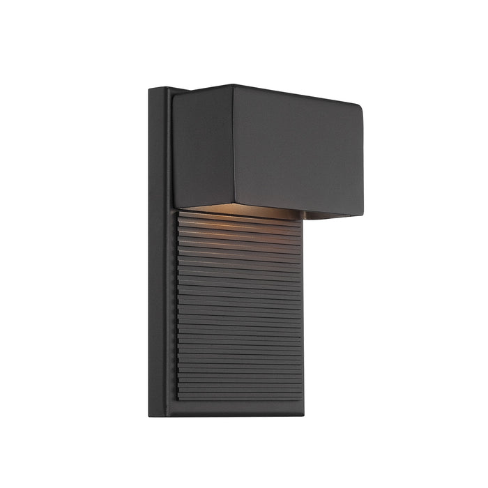 Modern Forms WS-W2308-BK LED Outdoor Wall Sconce, Black