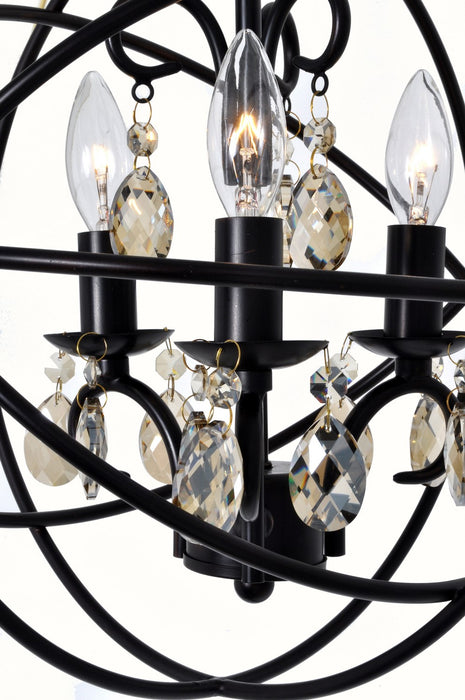 Maxim 25140OI Three Light Pendant, Oil Rubbed Bronze