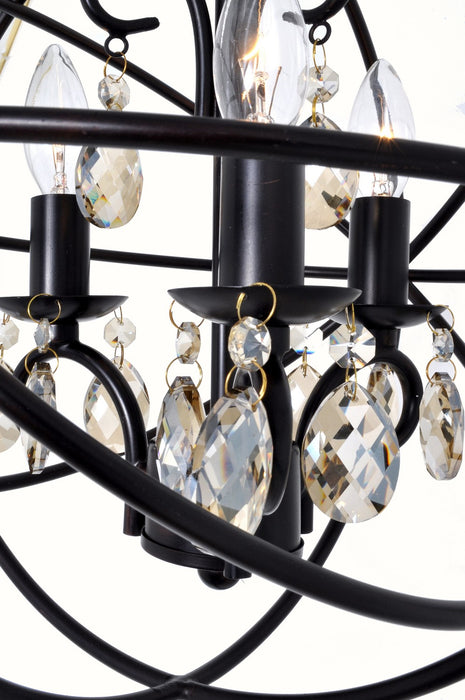 Maxim 25140OI Three Light Pendant, Oil Rubbed Bronze
