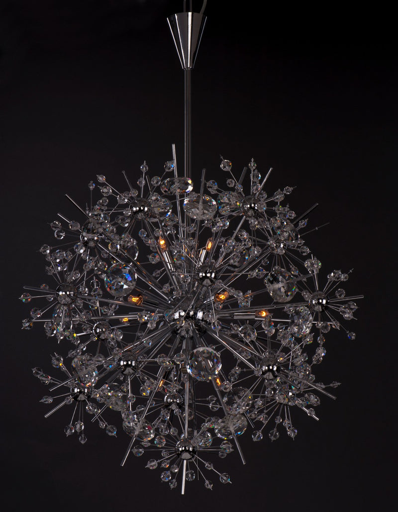 Maxim 39745BCPC 11 Light Chandelier, Polished Chrome