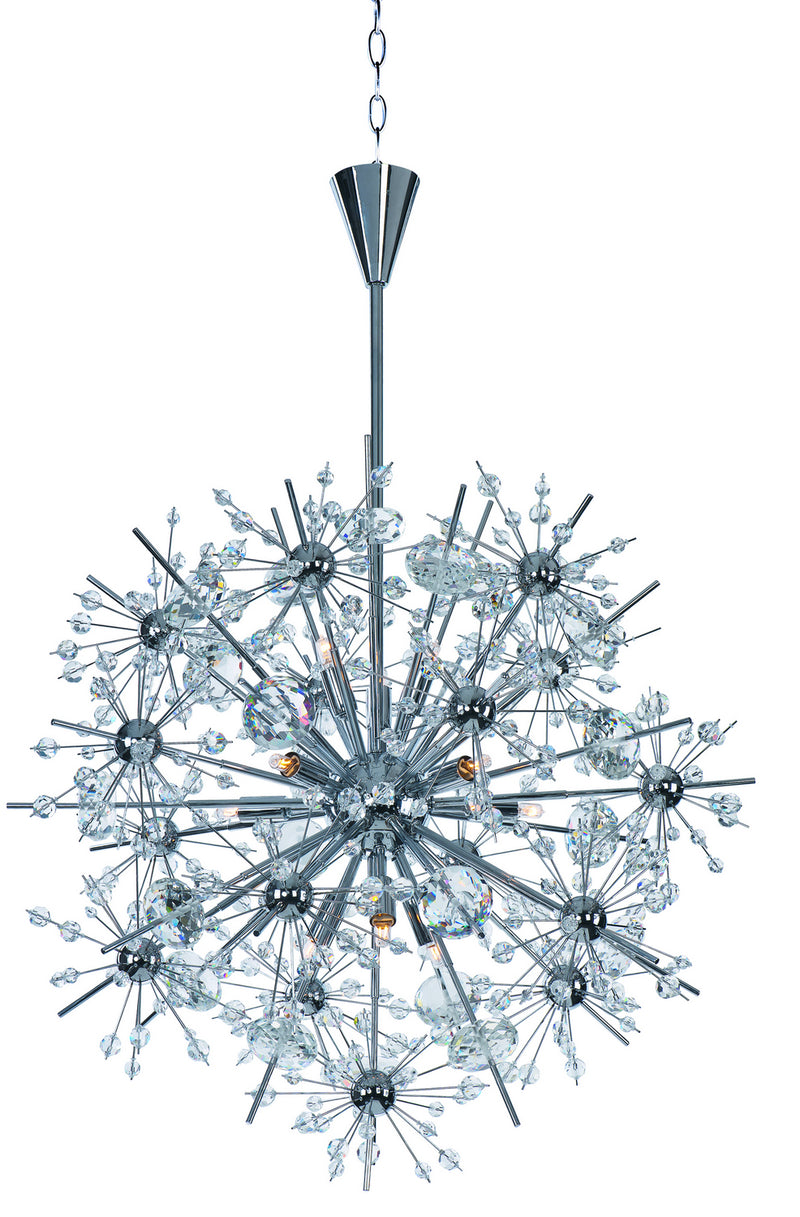 Maxim 39745BCPC 11 Light Chandelier, Polished Chrome