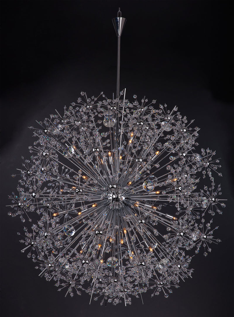 Maxim 39747BCPC 40 Light Chandelier, Polished Chrome