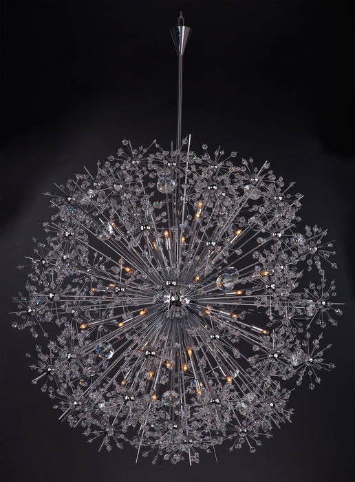 Maxim 39747BCPC 40 Light Chandelier, Polished Chrome