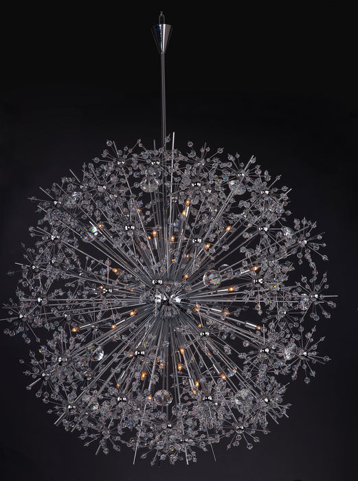 Maxim 39747BCPC 40 Light Chandelier, Polished Chrome