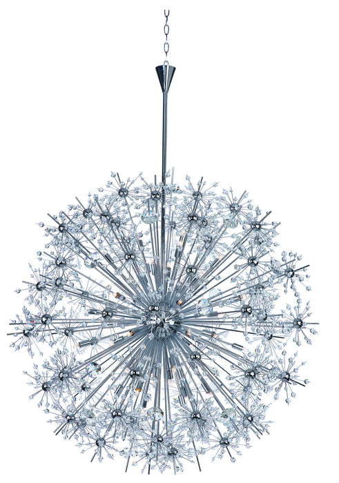 Maxim 39747BCPC 40 Light Chandelier, Polished Chrome