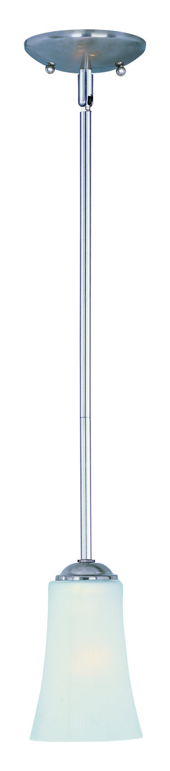 Maxim 92040FTSN One Light Mini Pendant, Satin Nickel