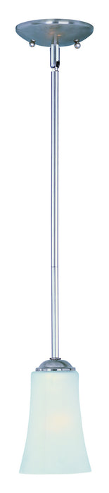 Maxim 92040FTSN One Light Mini Pendant, Satin Nickel