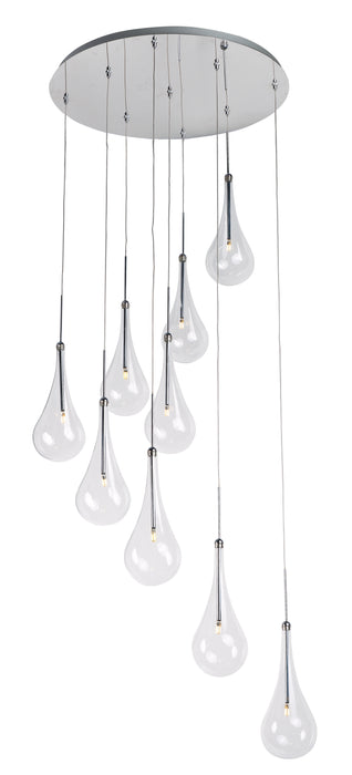 ET2 E20515-18PC LED Pendant, Polished Chrome