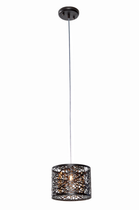 ET2 E21306-10BZ One Light Pendant, Bronze