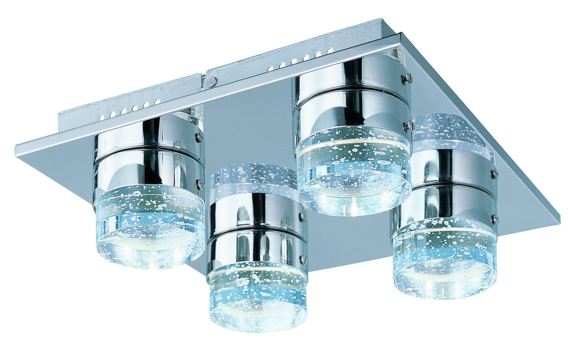 ET2 E22772-91PC LED Flush Mount, Polished Chrome
