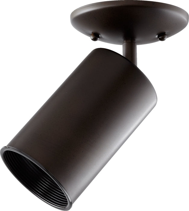 Quorum 3128-1-86 One Light Ceiling Mount, Oiled Bronze