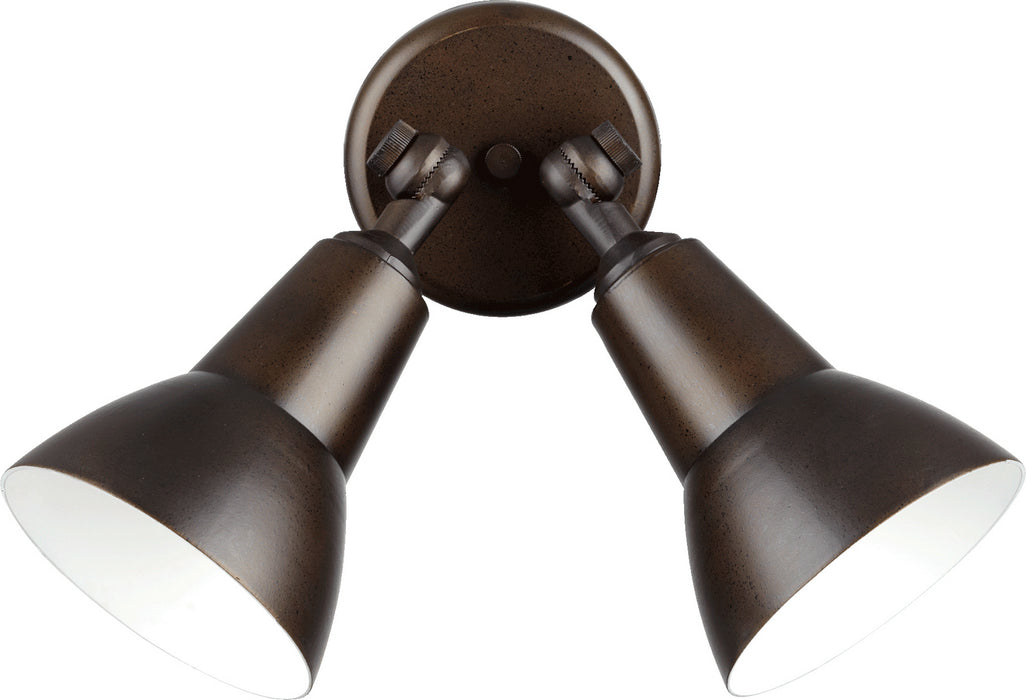 Quorum 690-2-86 Two Light Ceiling Mount, Oiled Bronze