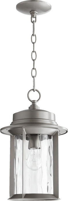 Quorum 7247-9-3 One Light Pendant, Graphite