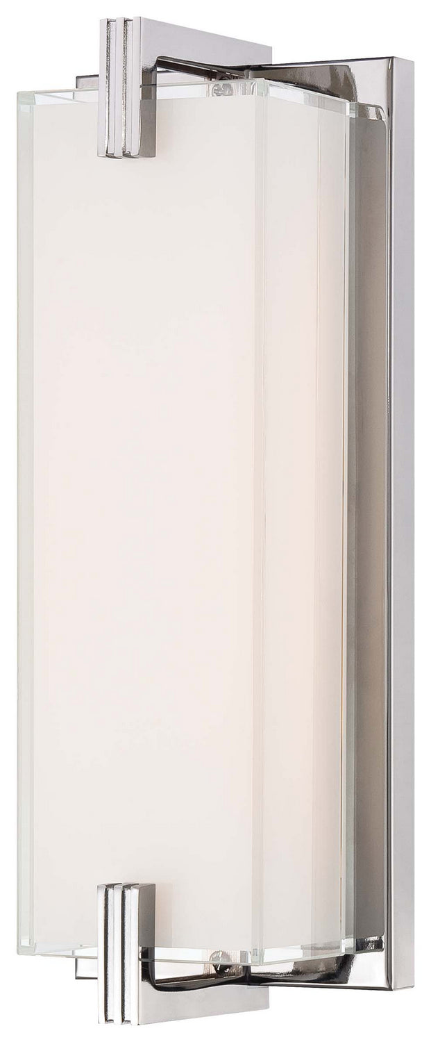 George Kovacs P5219-077-L LED Wall Sconce, Chrome