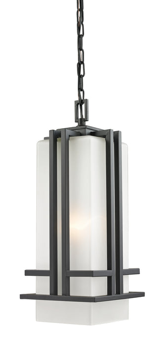 Z-Lite 550CHB-ORBZ One Light Outdoor Chain Mount Ceiling Fixture, Outdoor Rubbed Bronze