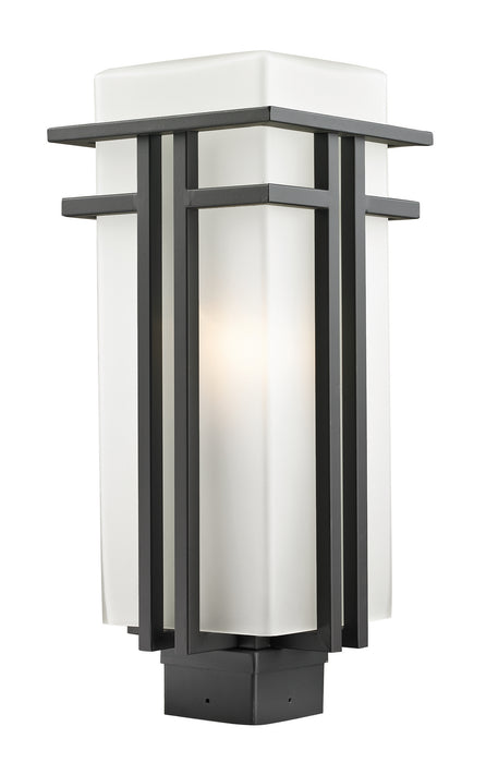 Z-Lite 550PHB-ORBZ One Light Outdoor Post Mount, Outdoor Rubbed Bronze
