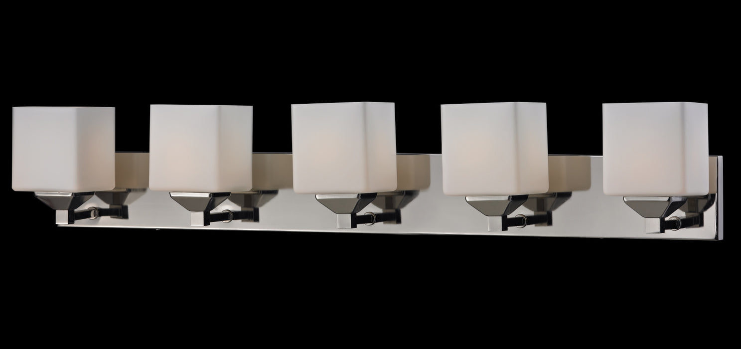 Z-Lite 2105-5V Five Light Vanity, Chrome