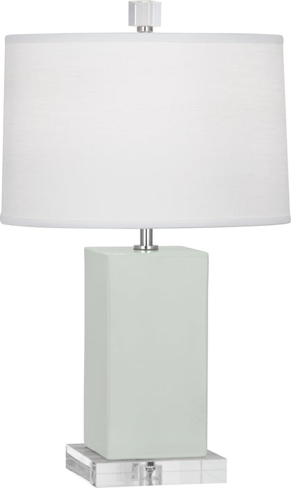 Robert Abbey CL990 One Light Accent Lamp, Celadon Glazed Ceramic