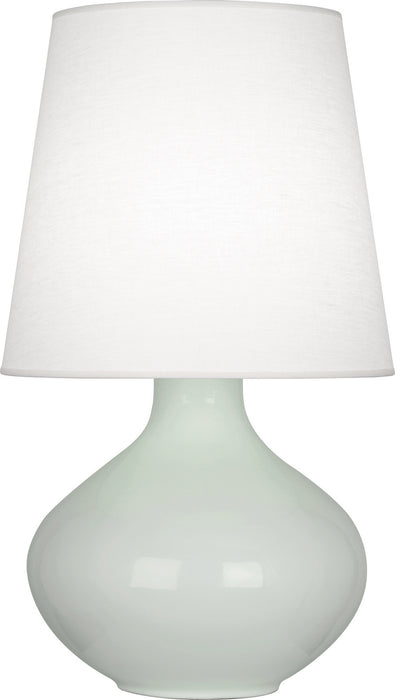 Robert Abbey CL993 One Light Table Lamp, Celadon Glazed Ceramic