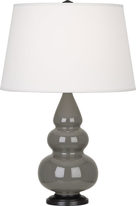Robert Abbey CR31X One Light Accent Lamp, Ash Glazed Ceramic w/Deep Patina Bronzeed