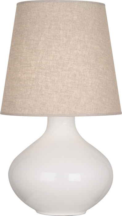 Robert Abbey LY991 One Light Table Lamp, Lily Glazed Ceramic