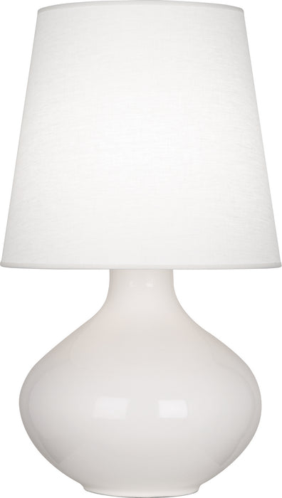 Robert Abbey LY993 One Light Table Lamp, Lily Glazed Ceramic