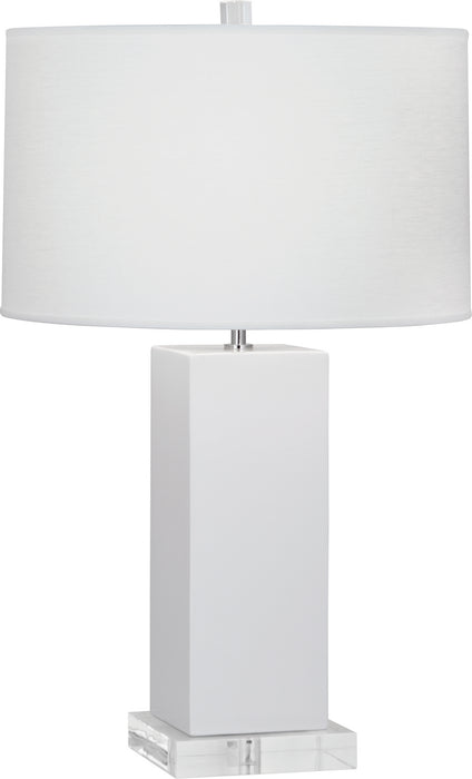 Robert Abbey LY995 One Light Table Lamp, Lily Glazed Ceramic
