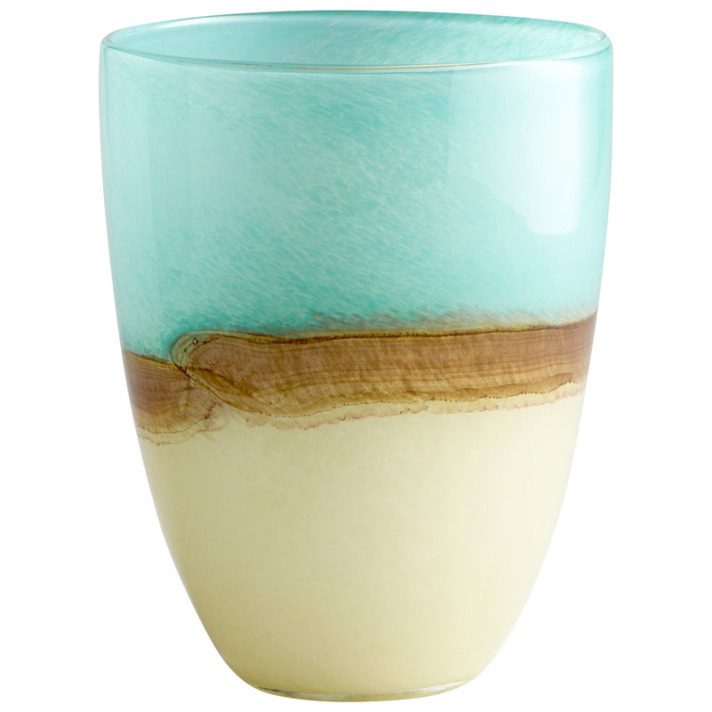 Cyan 05873 Vase, Blue