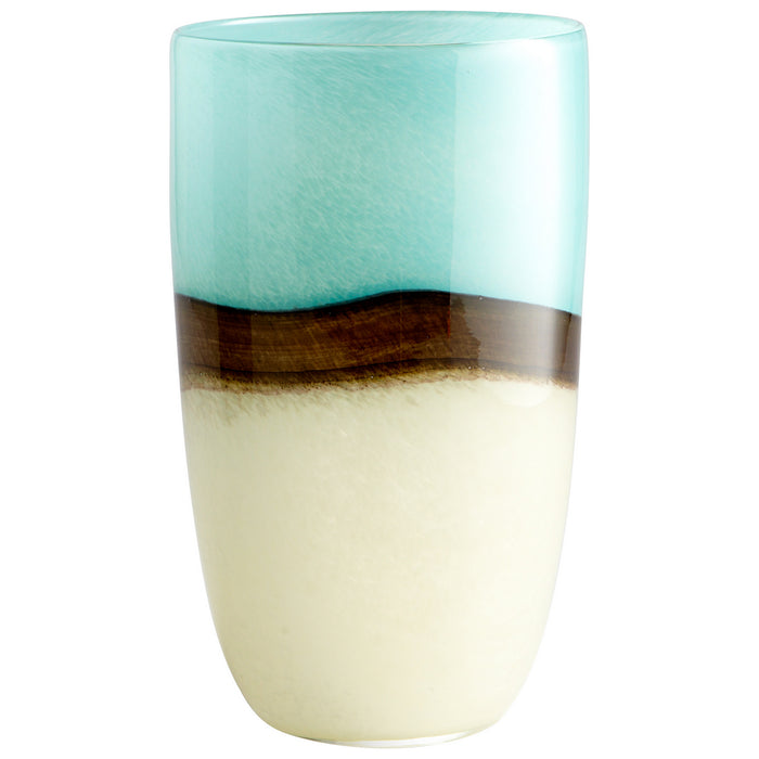 Cyan 05874 Vase, Blue