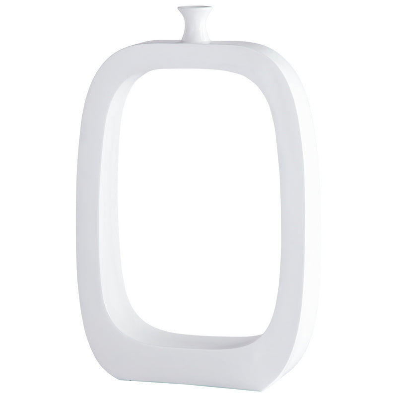 Cyan 05985 Vase, White