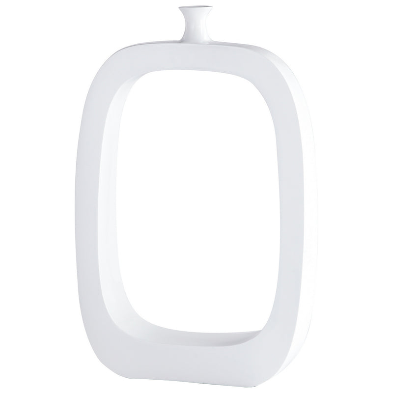Cyan 05986 Vase, White