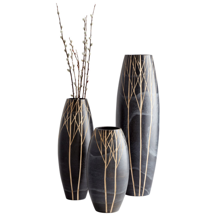 Cyan 06024 Vase, Black