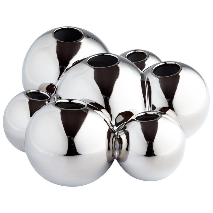 Cyan 06026 Vase, Chrome