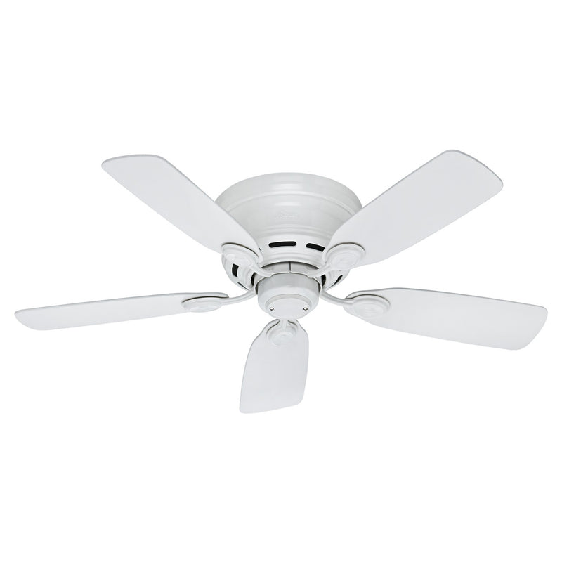 Hunter 51059 42" Ceiling Fan, White