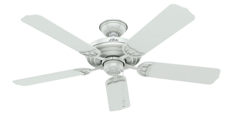 Hunter 53054 52" Ceiling Fan, White