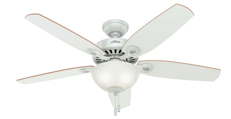 Hunter 53089 52" Ceiling Fan, White