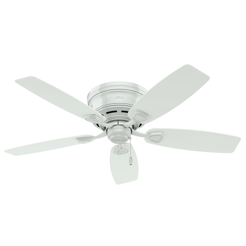 Hunter 53119 48" Ceiling Fan, White