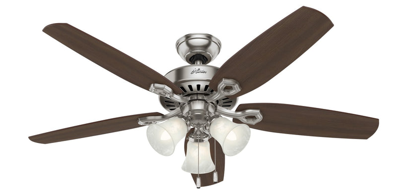 Hunter 53237 52" Ceiling Fan, Brushed Nickel