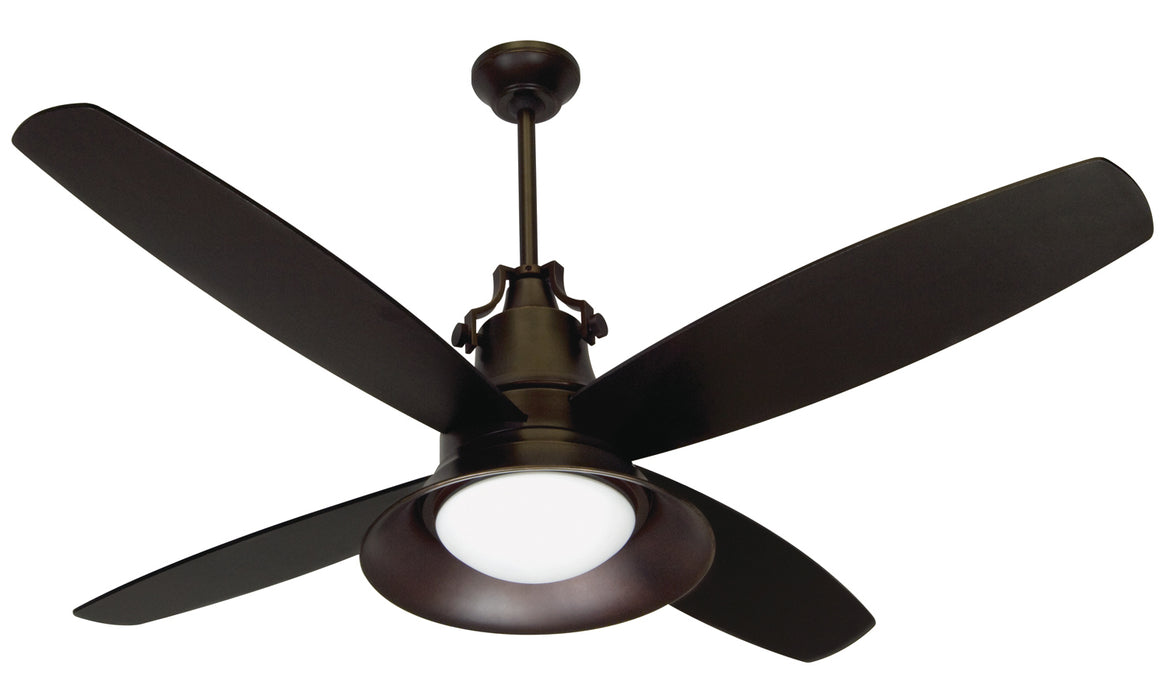 Craftmade UN52OBG4-LED 52"Ceiling Fan, Oiled Bronze Gilded