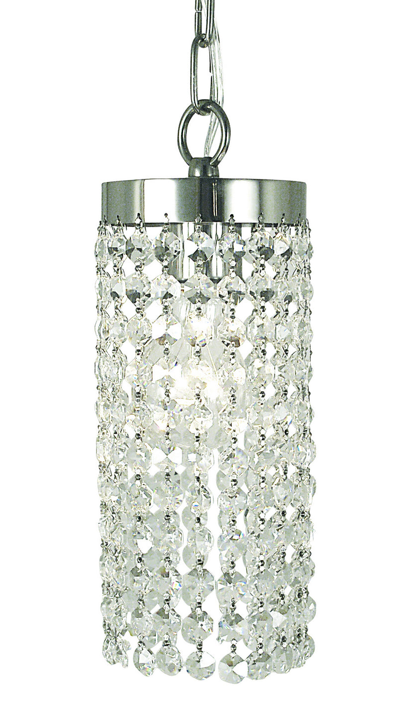 Framburg 2271 PS One Light Pendant, Polished Silver