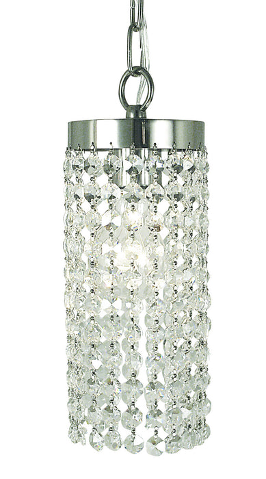 Framburg 2271 PS One Light Pendant, Polished Silver