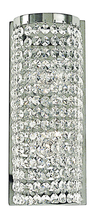 Framburg 2341 PS Two Light Wall Sconce, Polished Silver
