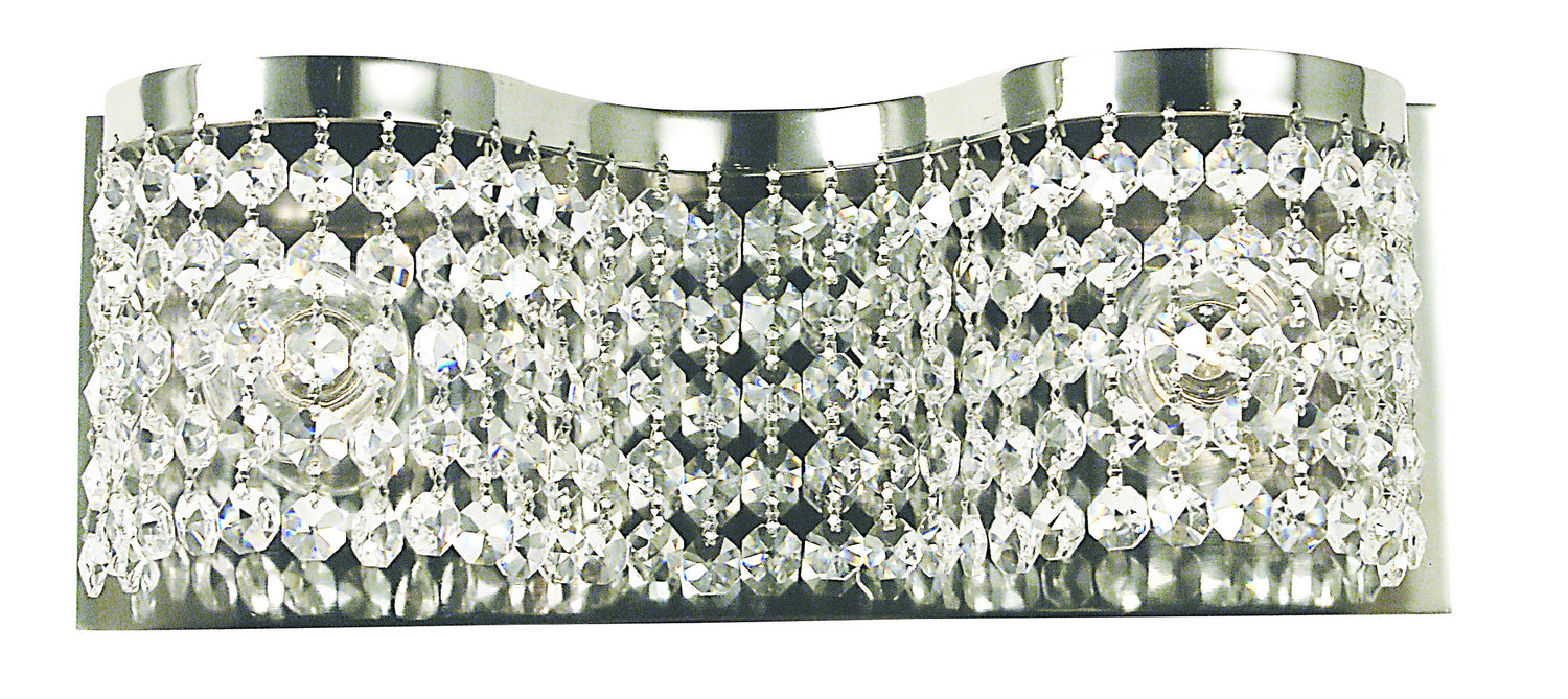 Framburg 2342 PS Two Light Wall Sconce, Polished Silver