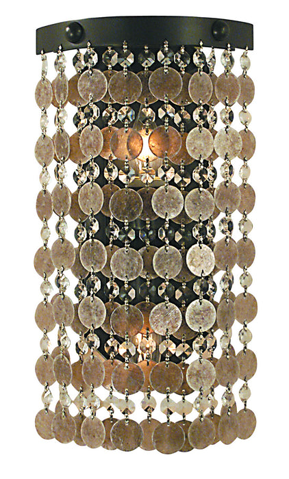Framburg 2481 MB Two Light Wall Sconce, Mahogany Bronze