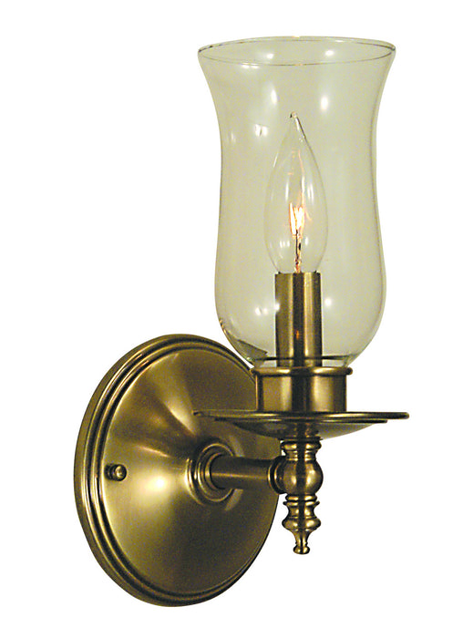 Framburg 2501 AB One Light Wall Sconce, Antique Brass